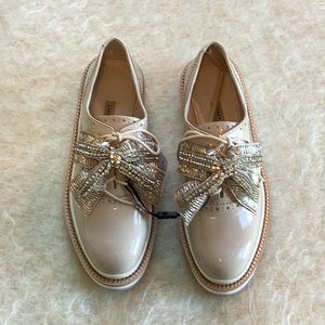 Zara Platform Brogues Size EU40